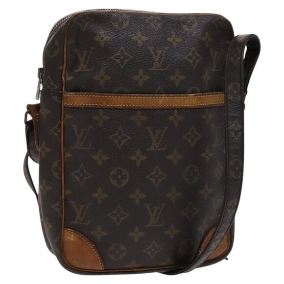 LOUIS VUITTON Monogram Danube MM Shoulder Bag M45264 LV Auth BD401 - Picture 1 of 14